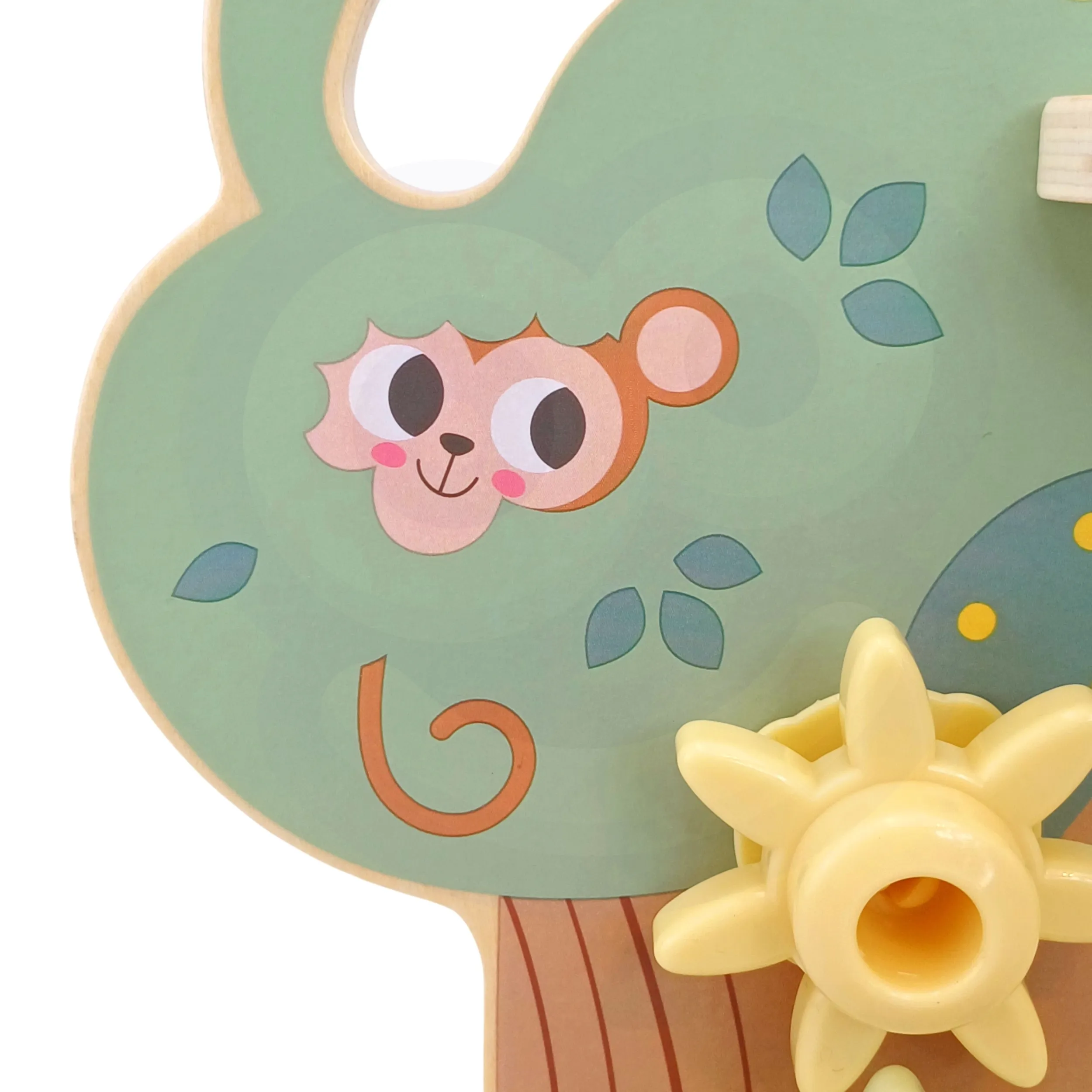 woopie green drvo aktivnosti s kulodromom montessori 4u1 - slika 4