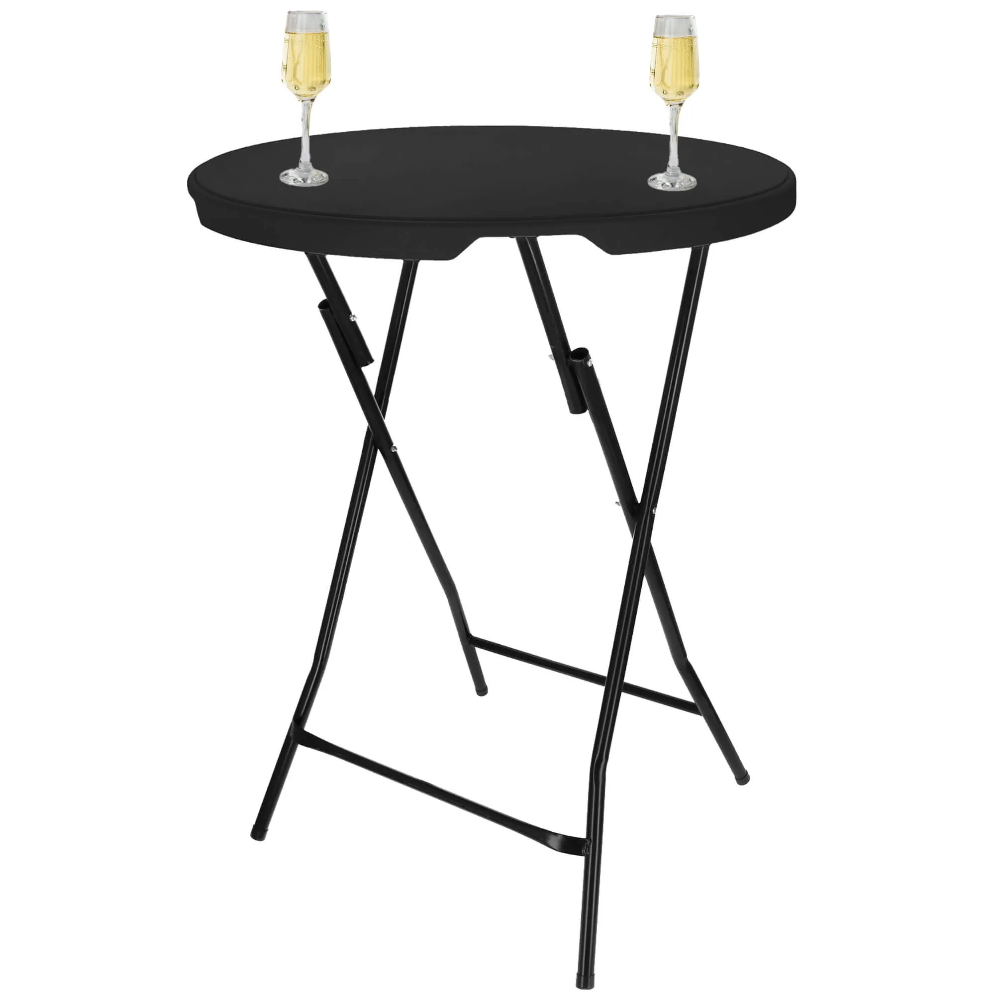 catering stol dimenzija 110 x 80 cm crni - slika 5