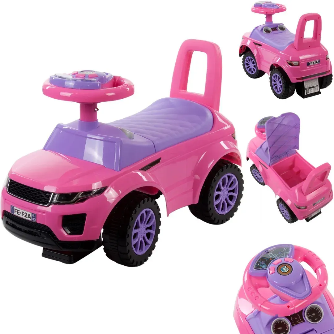 Dječja guralica SUV roza 12mj+ - Pribislavec