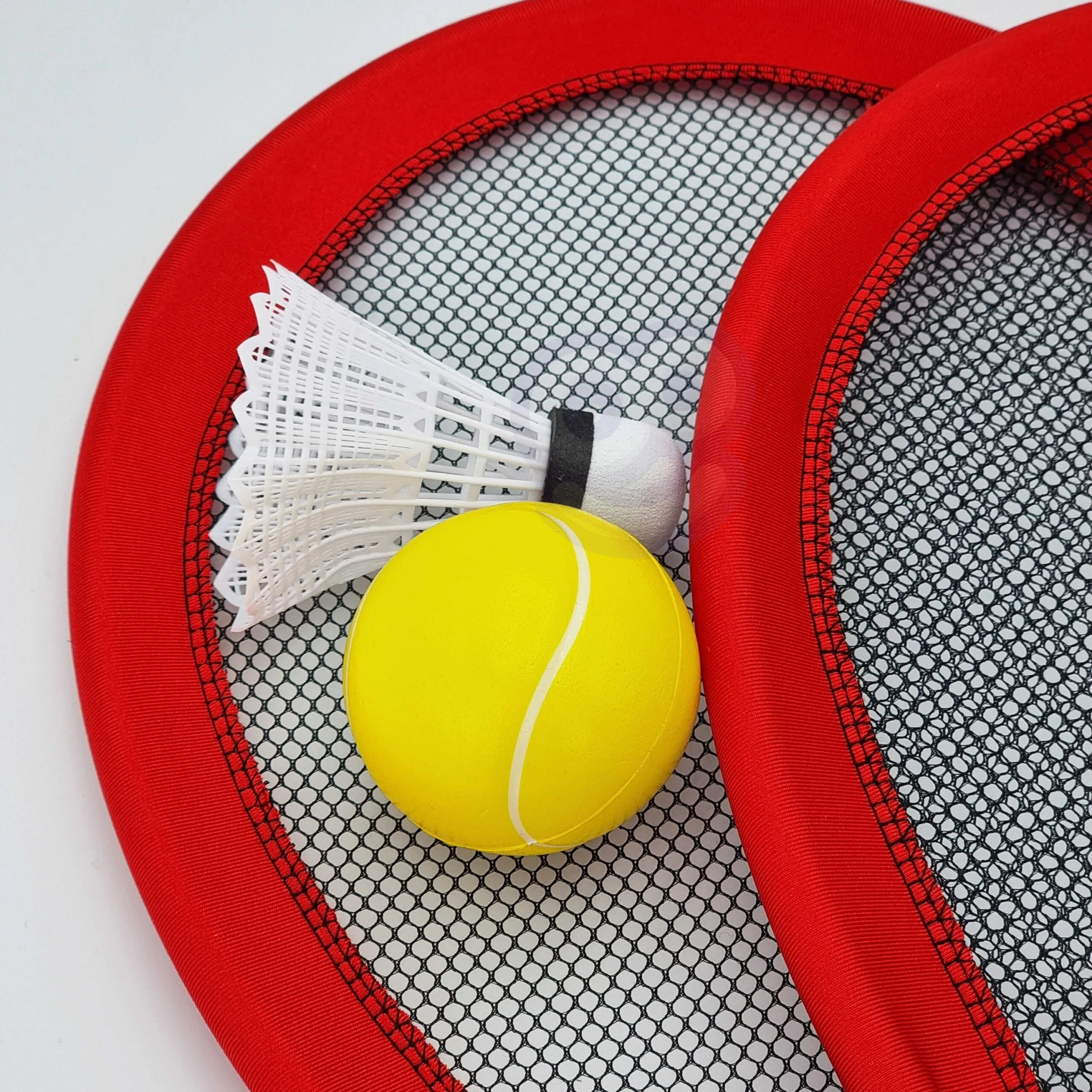 woopie set za badminton - crveni - slika 3