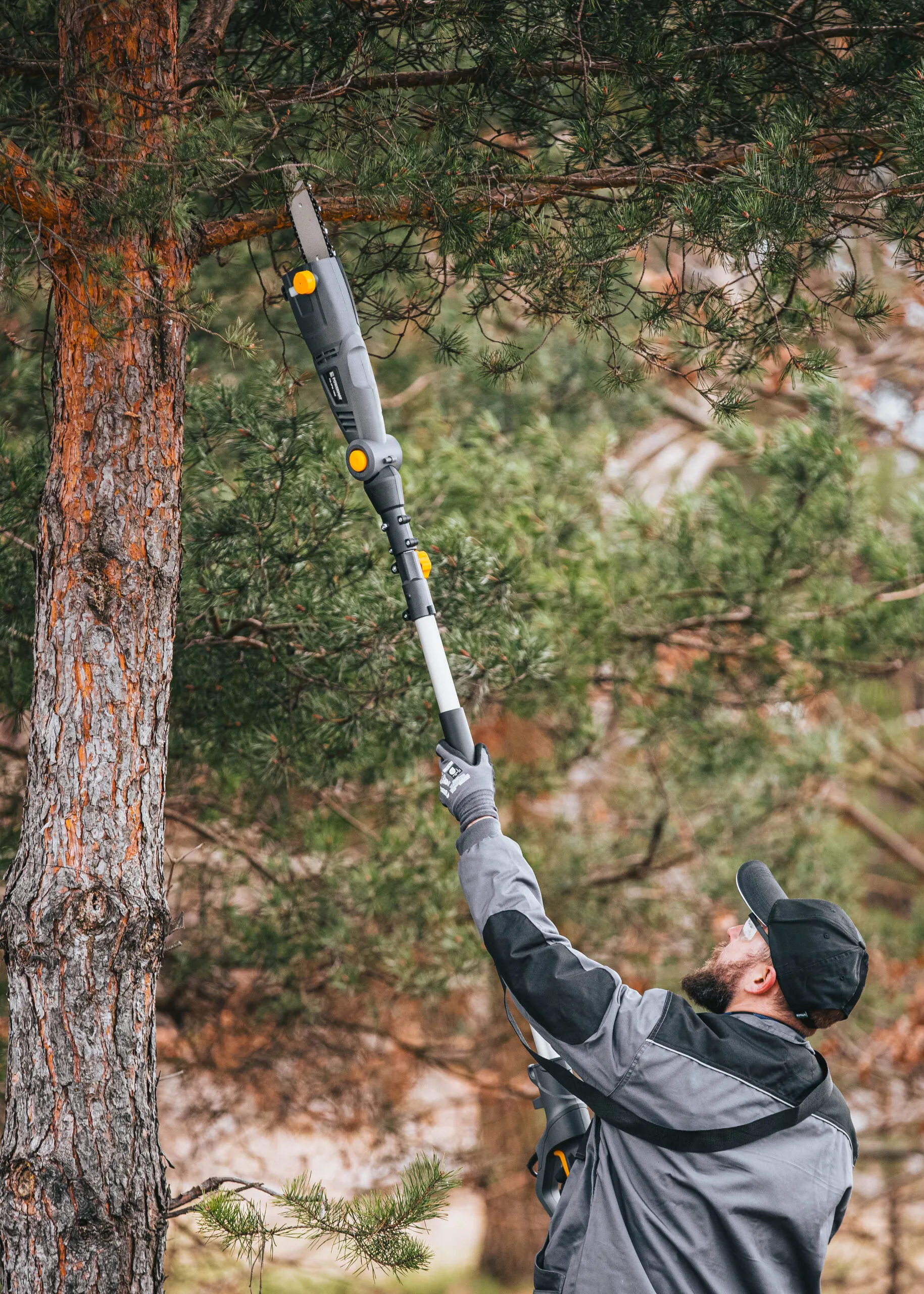 električna lančana pila na teleskopu 240 cm – 1000 w pm-epw-1000 - slika 7