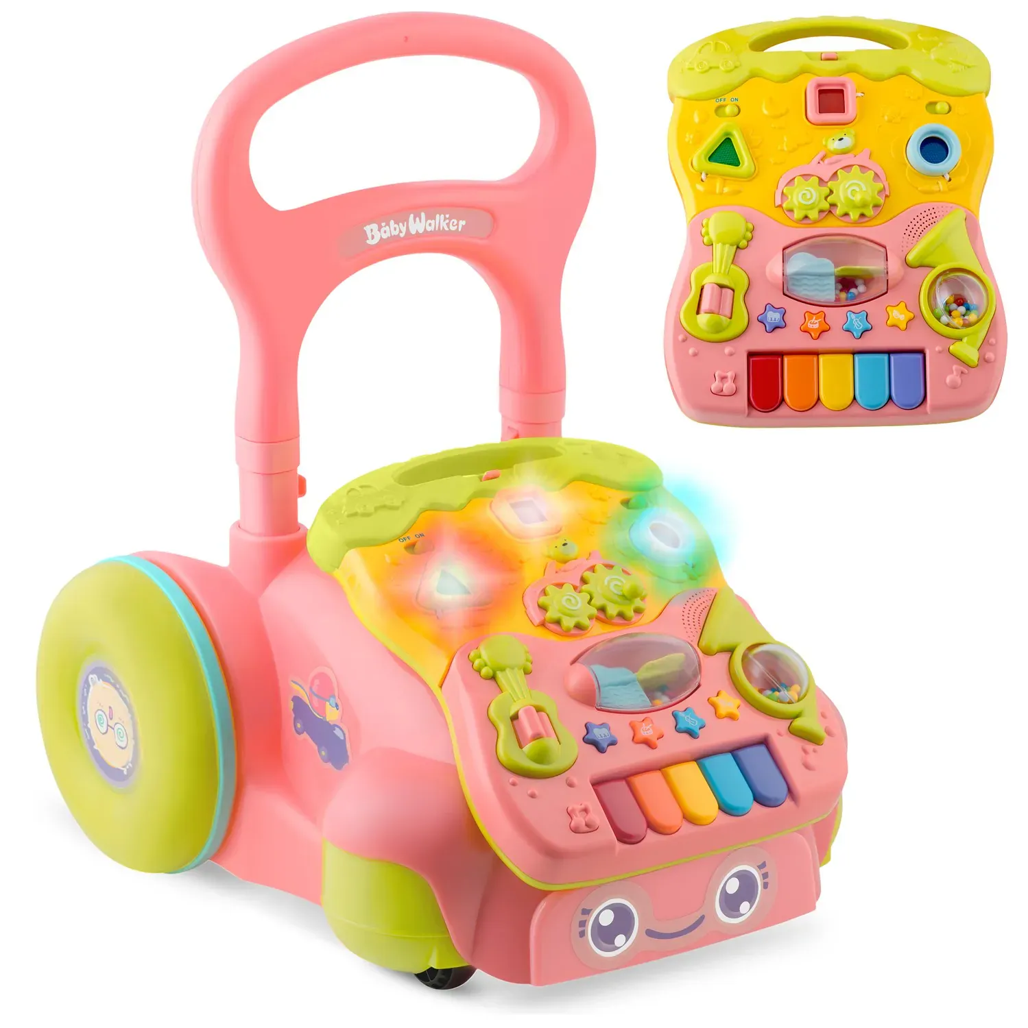 edukativna hodalica s glazbom 2u1 rk-744 ricokids pink - slika 2