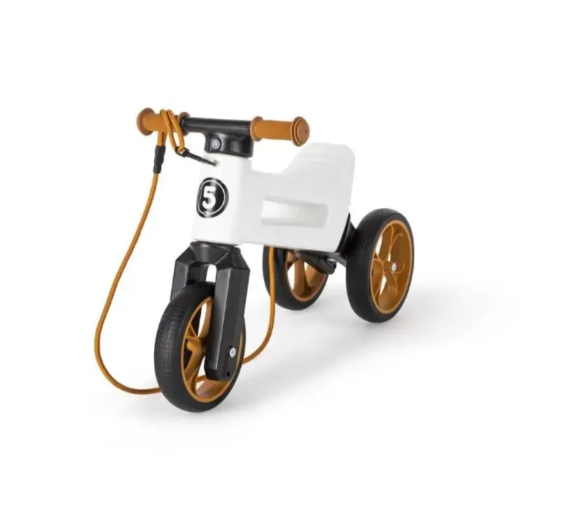 funny wheels tricikl super sport 2u1 bijeli - slika 2