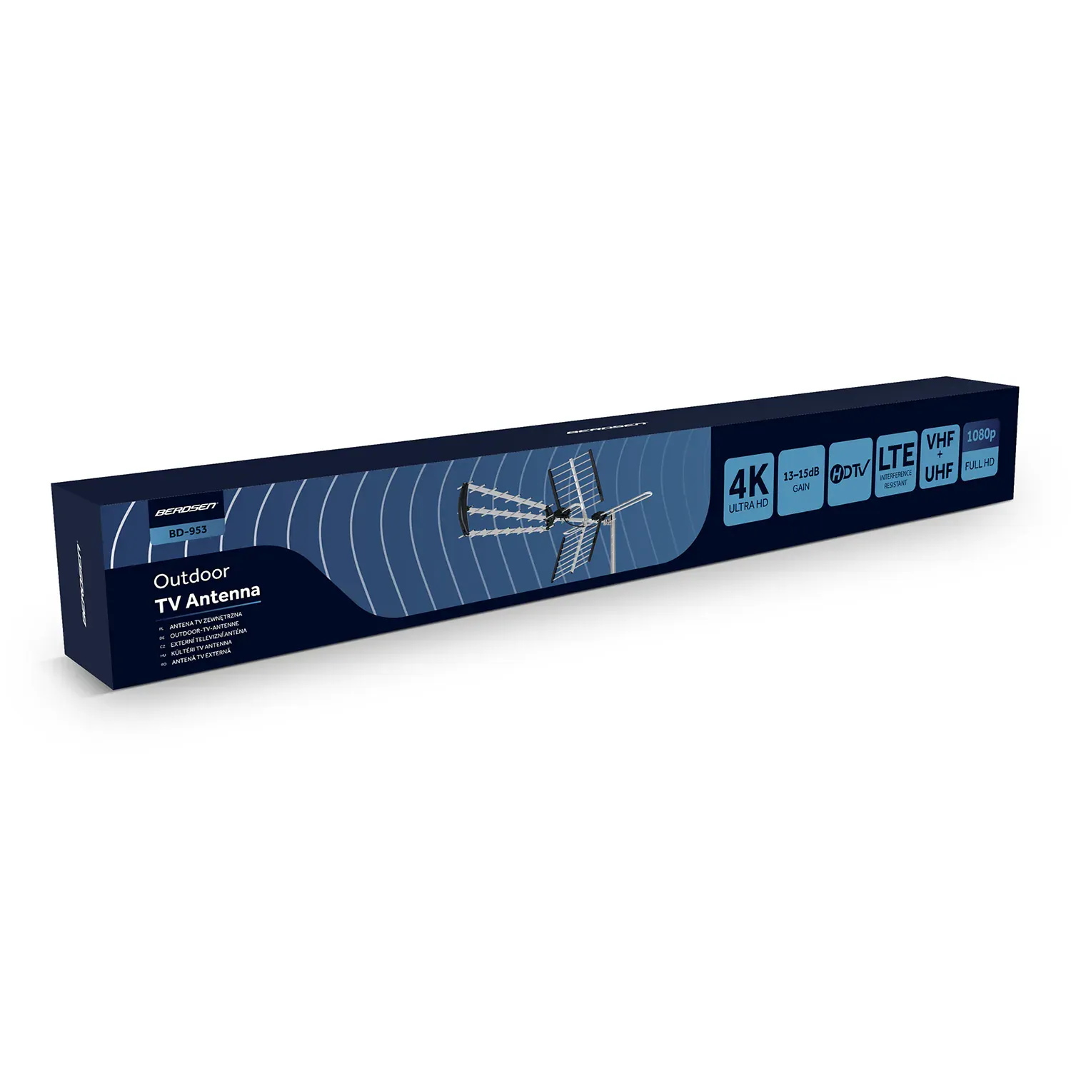 berdsen bd-953 usmjerena vanjska tv antena ultra hd 4k - slika 5