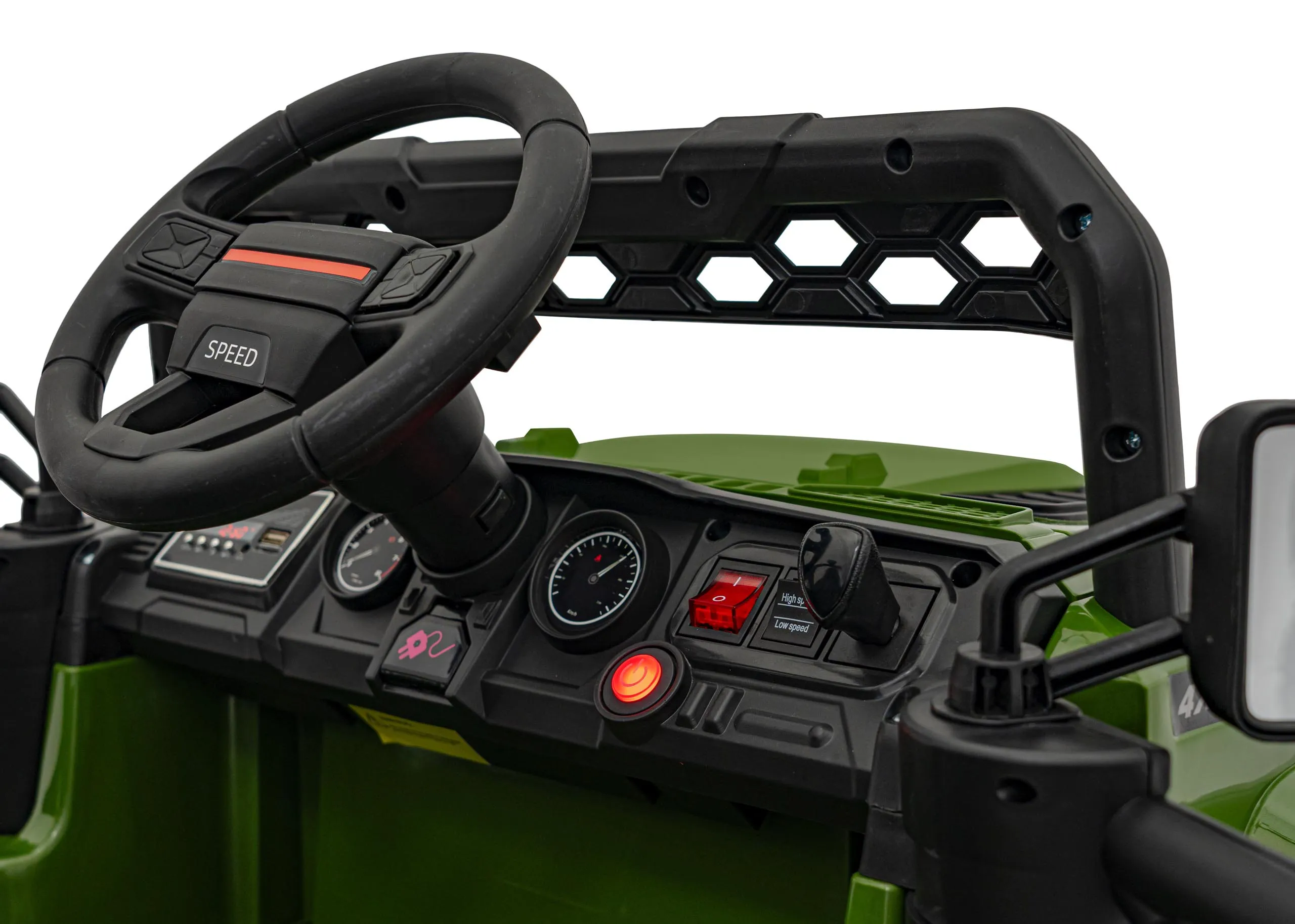 off-road, auto na akumulator, zeleni - slika 9