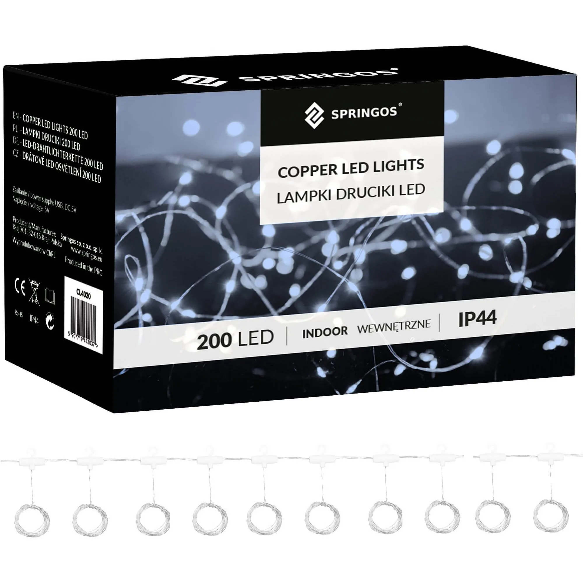 žičane lampice s 200 led dioda - slika 9