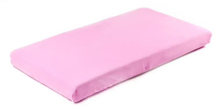 jersey plahta 120x60cm svijetlo roza - slika 2
