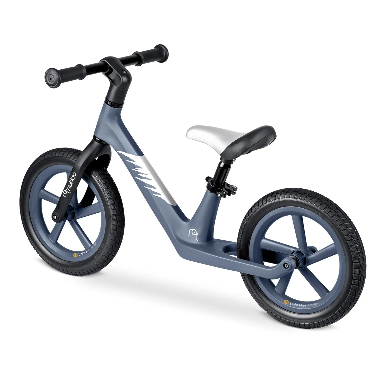 nukido light flee bicikl bez pedala, plavi - slika 4