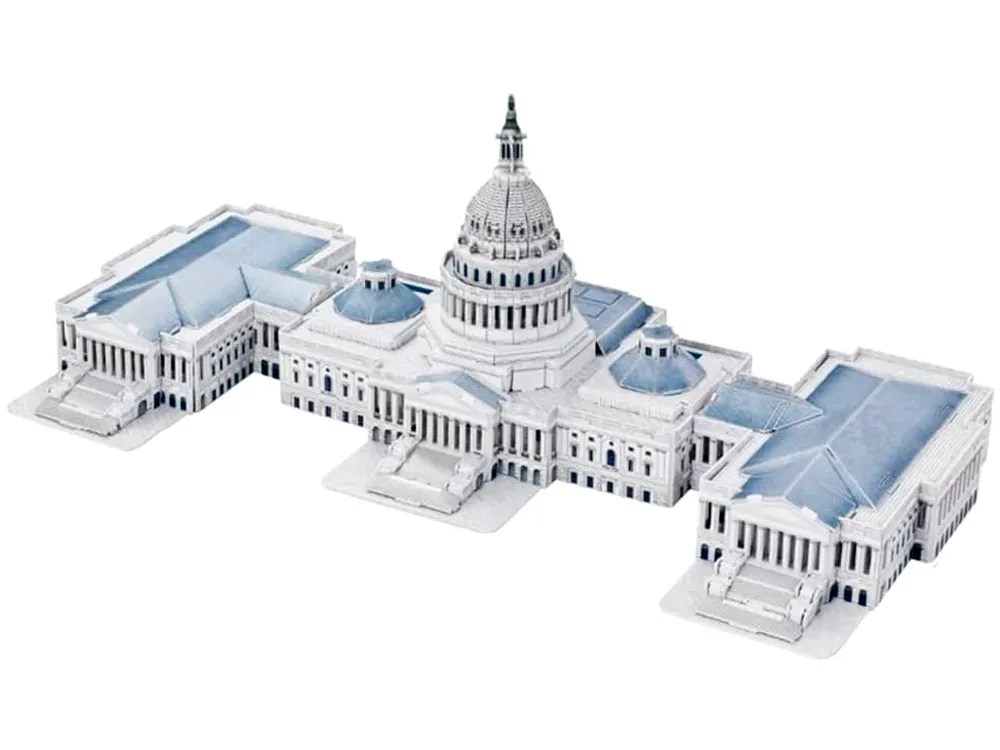 capitol hill 3d puzzle 132 kom. - slika 4