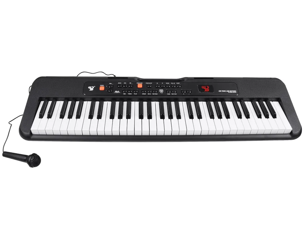 veliki multifunkcionalni sintisajzer s mikrofonom s850 - slika 3