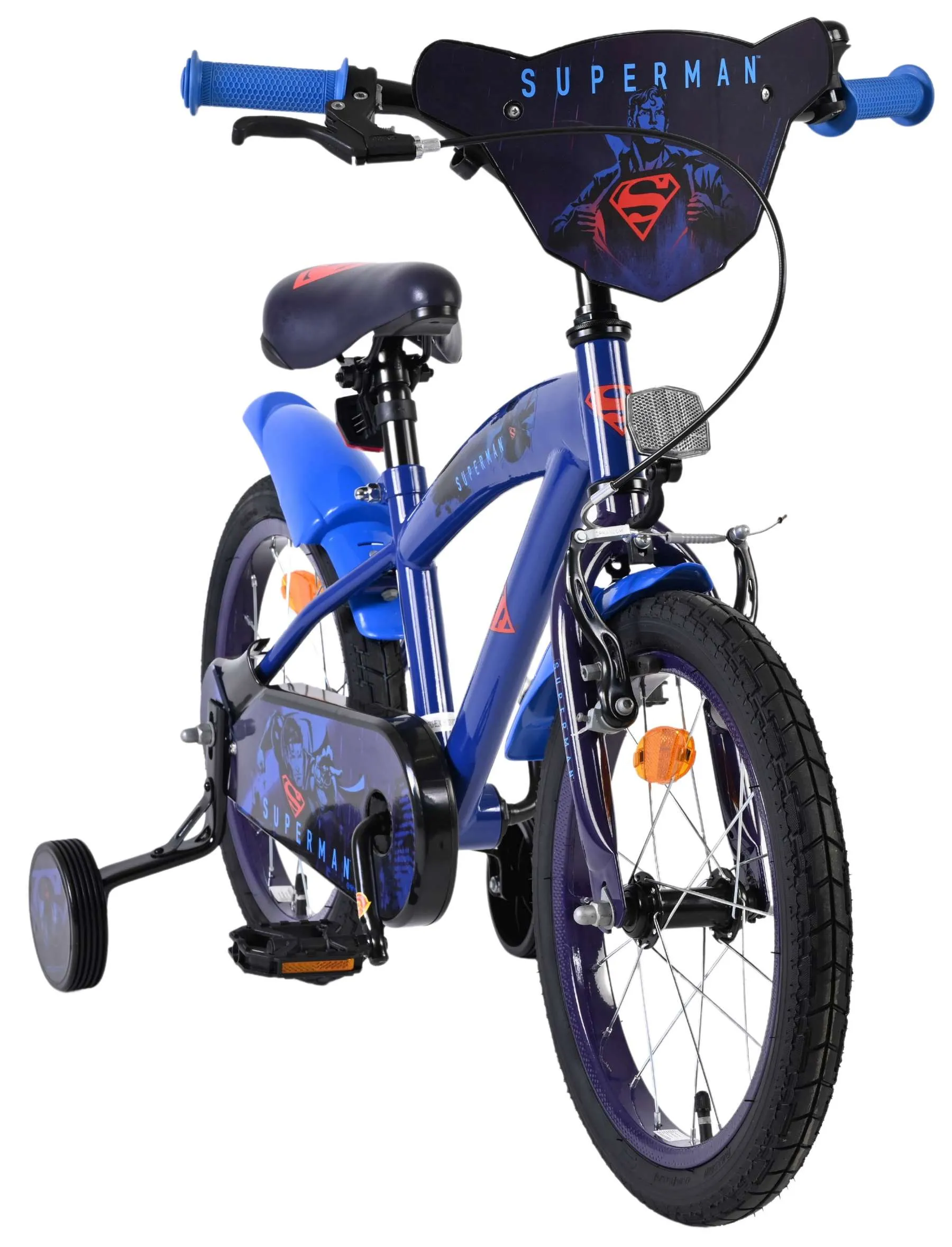 volare dječji bicikl superman 16″ plave boje - slika 6