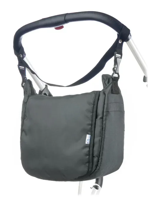 torba za kolica classic – grafitna - slika 2