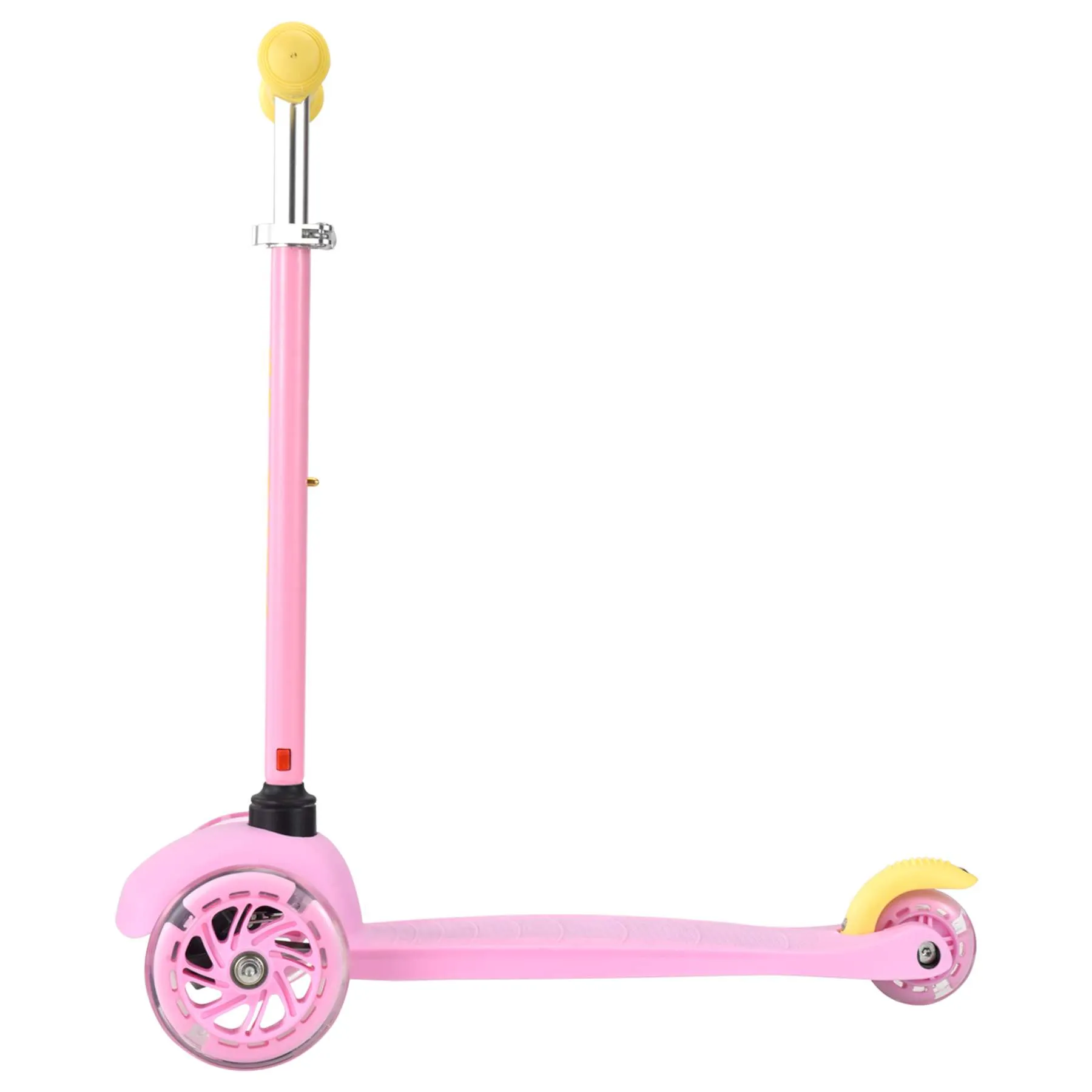 boldcube sklopivi mali romobil s tri kotača, pink - slika 3