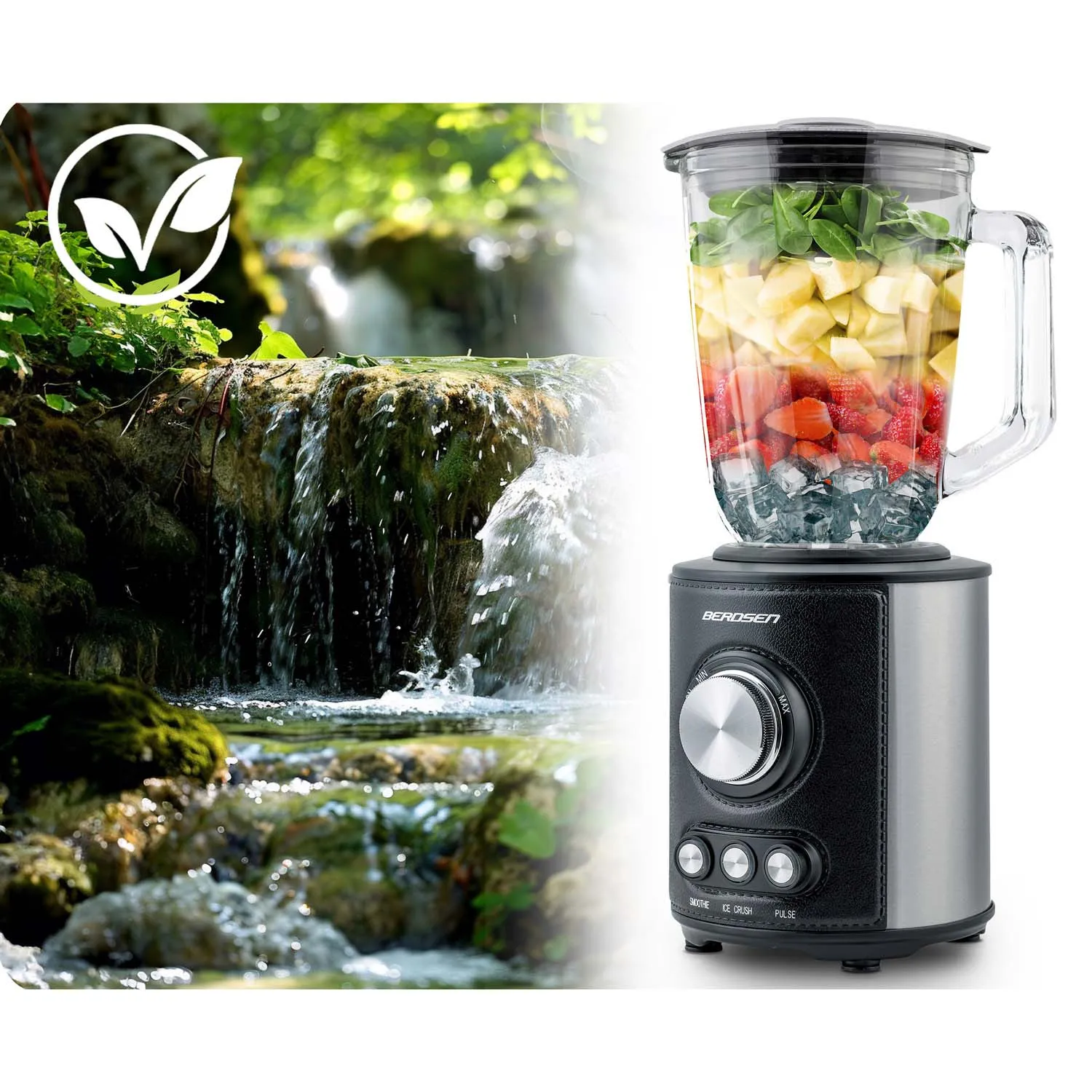 berdsen blender s vrčem, crni 800w - slika 6
