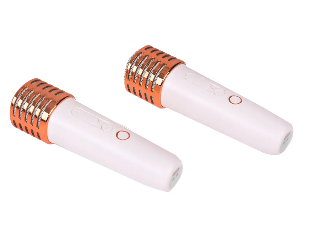 mikrofoni sa zvučnikom bežični + bluetooth + 2 mikrofona in0178 - slika 4