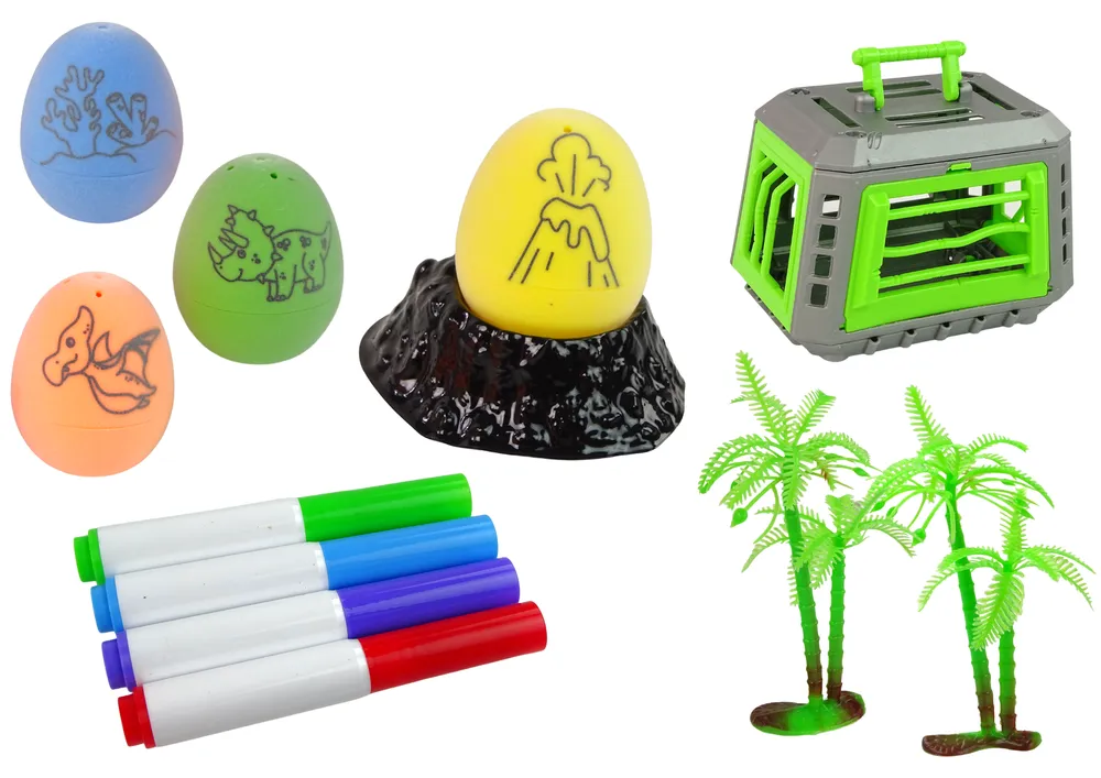 diy kreativni set jaja dinosaura za bojanje figurice - slika 4