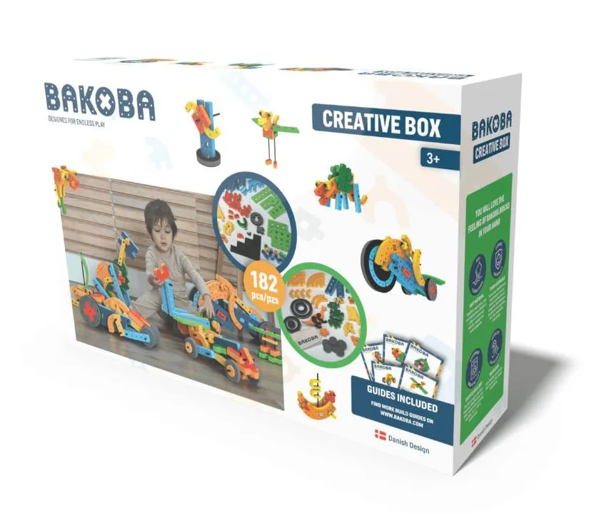 bakoba kreativni box – stem certificirani konstrukcijski set 3+ - slika 2
