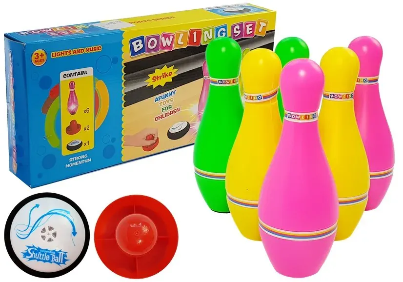 set za kuglanje sa svjetlosnim efektima - slika 2