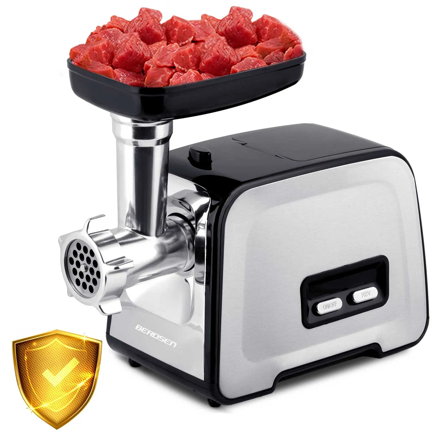 stroj za mljevenje mesa bd-601a berdsen 450/1200w - slika 7