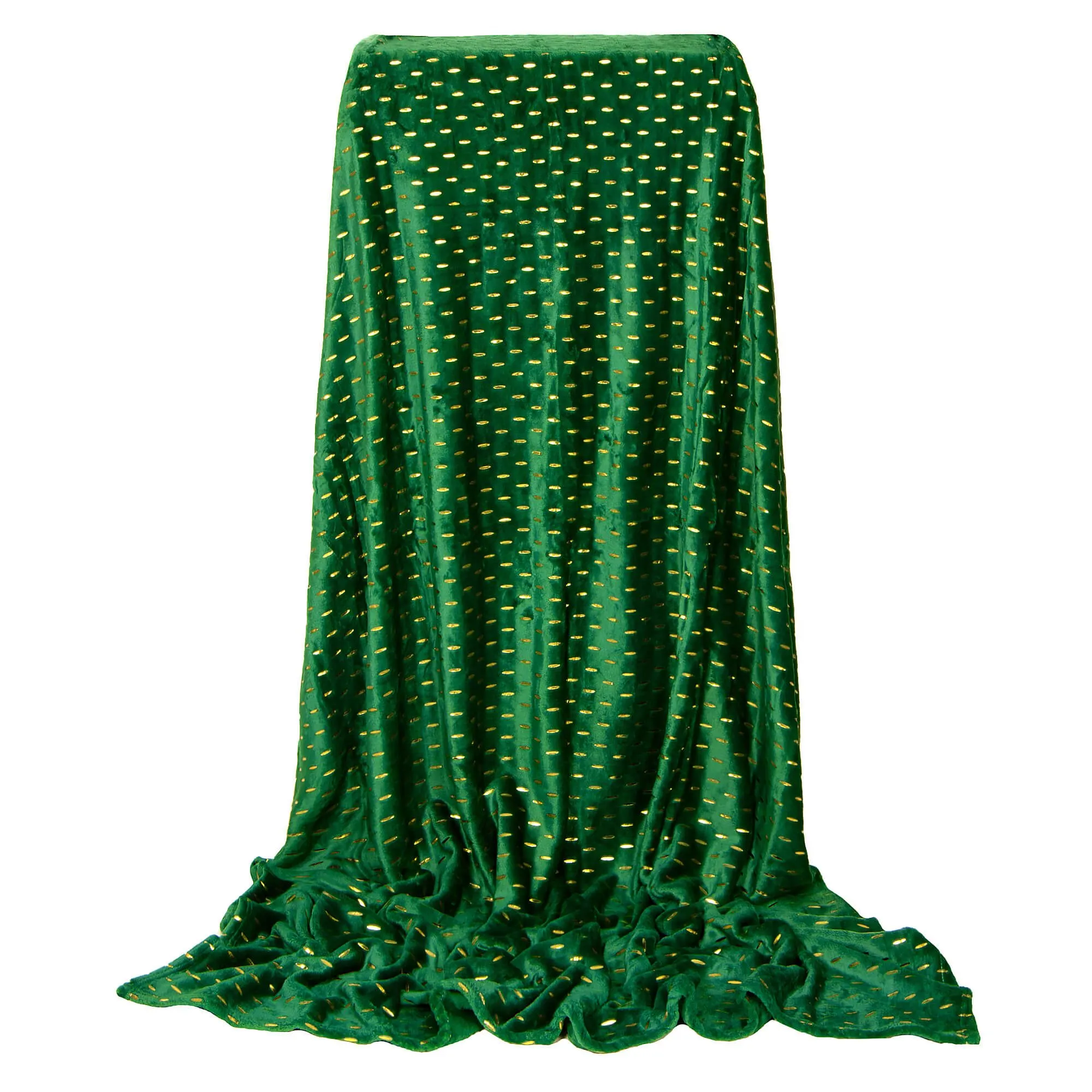 deka zeleno zlatna 200 x 220 cm - slika 6
