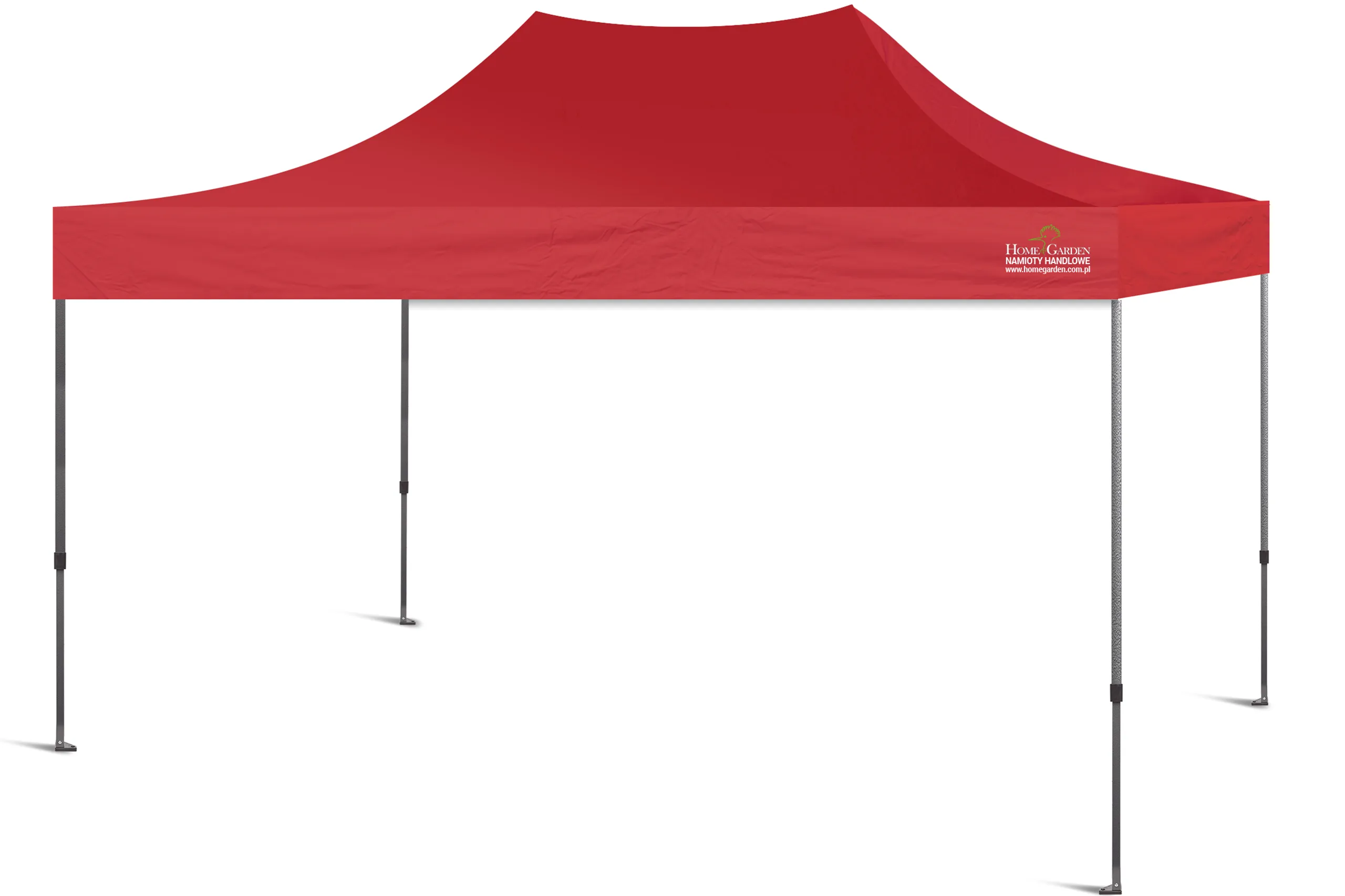 komercijalni šator 450 x 300 cm crveni - slika 3