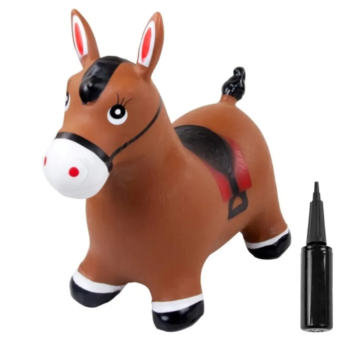 konjić za skakanje 60cm smeđi - slika 2