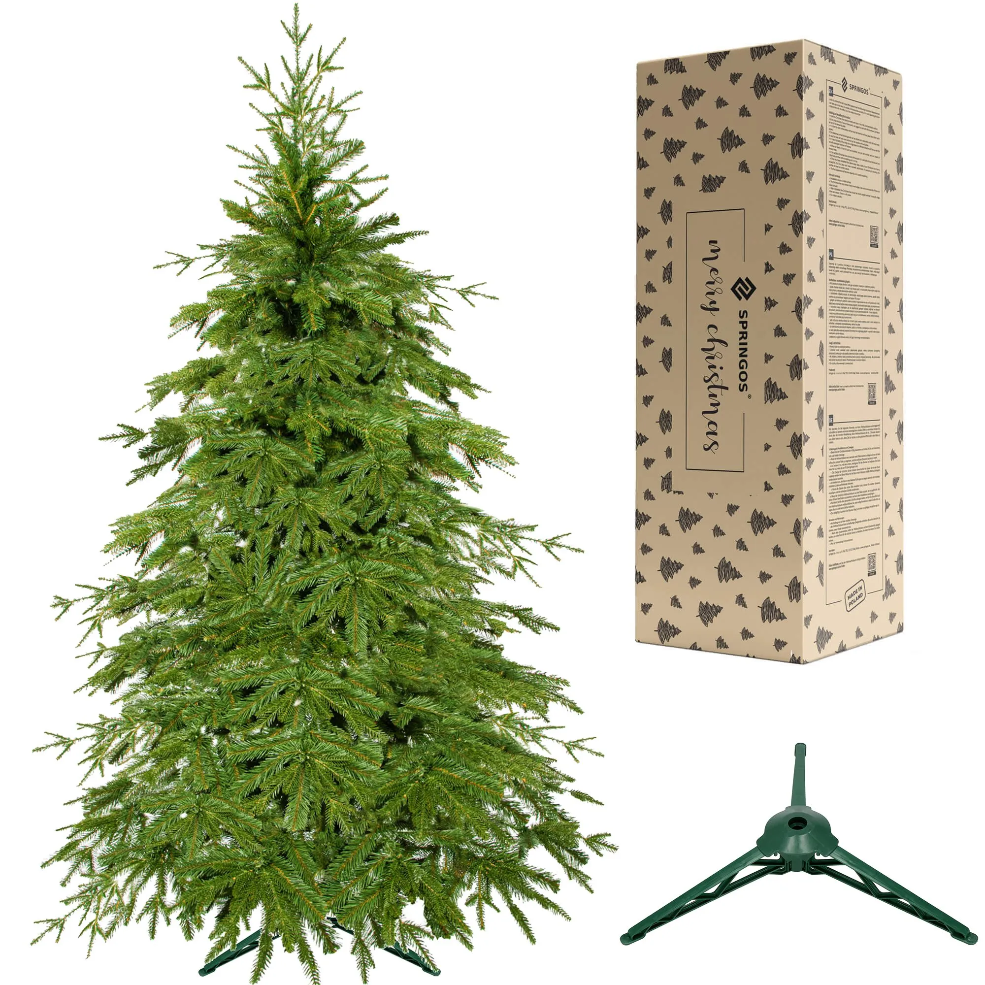 božićno drvce prirodna smreka 120 cm - slika 4