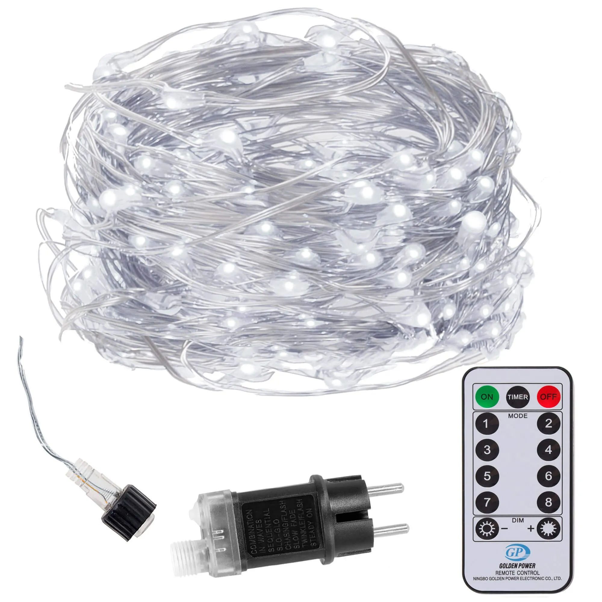 led božićne lampice 480 dioda, hladno bijela - slika 10