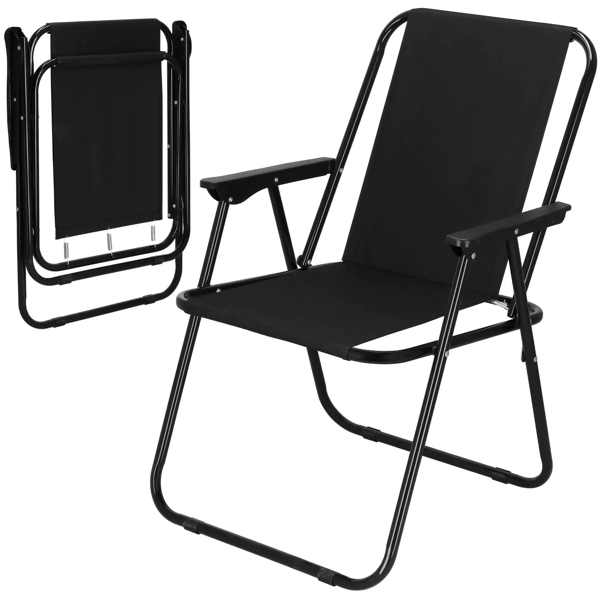 vrtna stolica crna gc0062 - slika 2