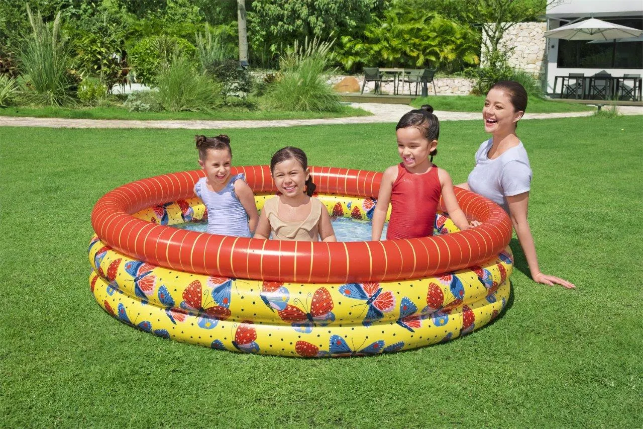 bestway 51202 dječji bazen na napuhavanje leptirići - slika 5