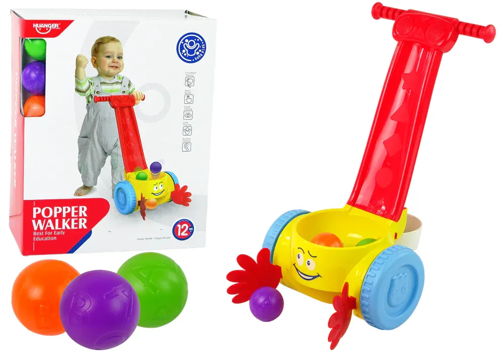 dječja guralica sakupljač loptica - slika 2