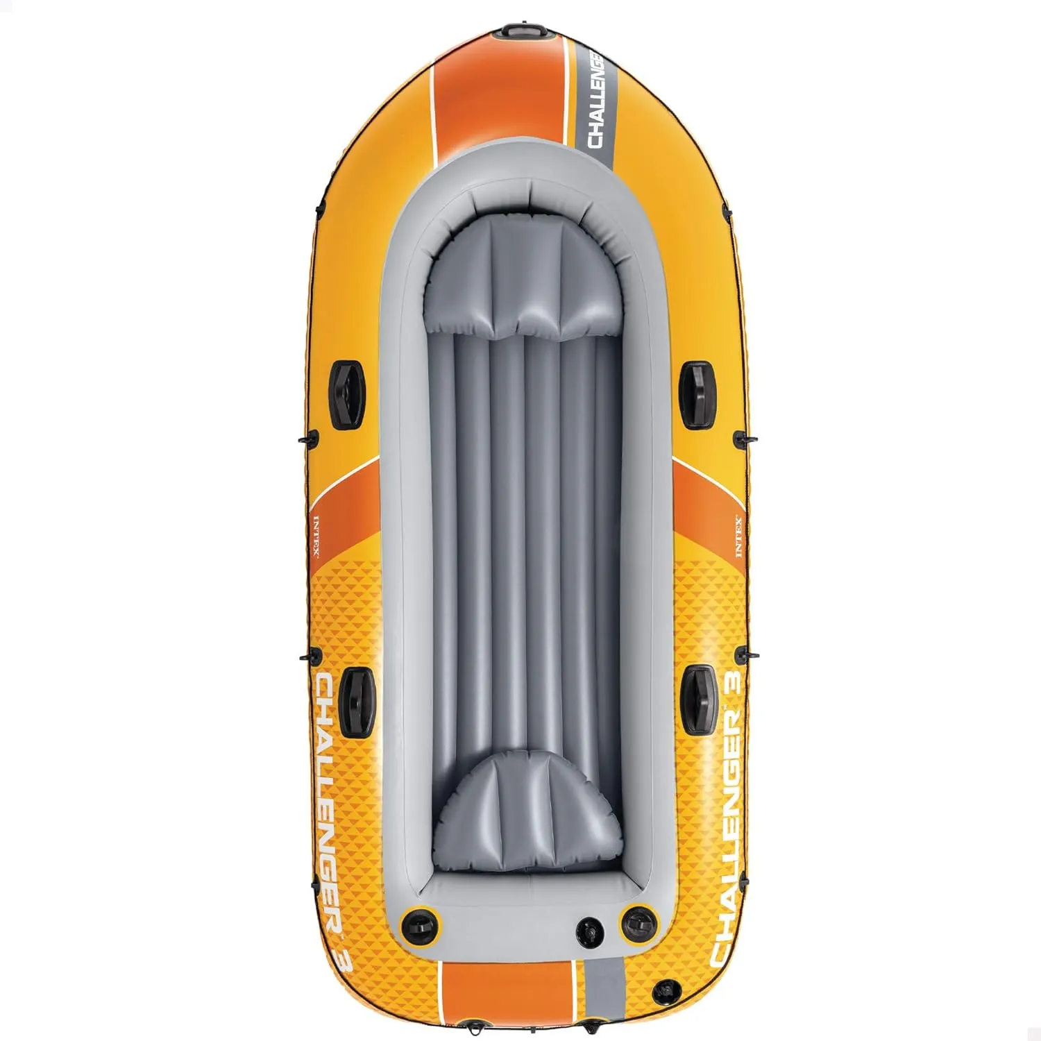 intex napuhujući čamac challenger 3 za 3 osobe, s pumpom i 2 vesla, 66313 - slika 6