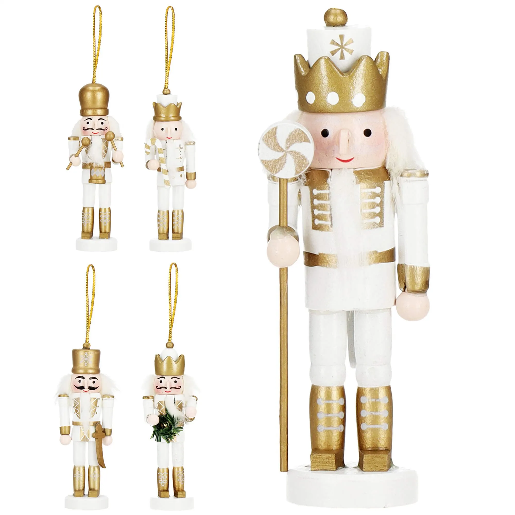 božićni ukras orašar 12,5 cm – set od 5 komada - slika 6