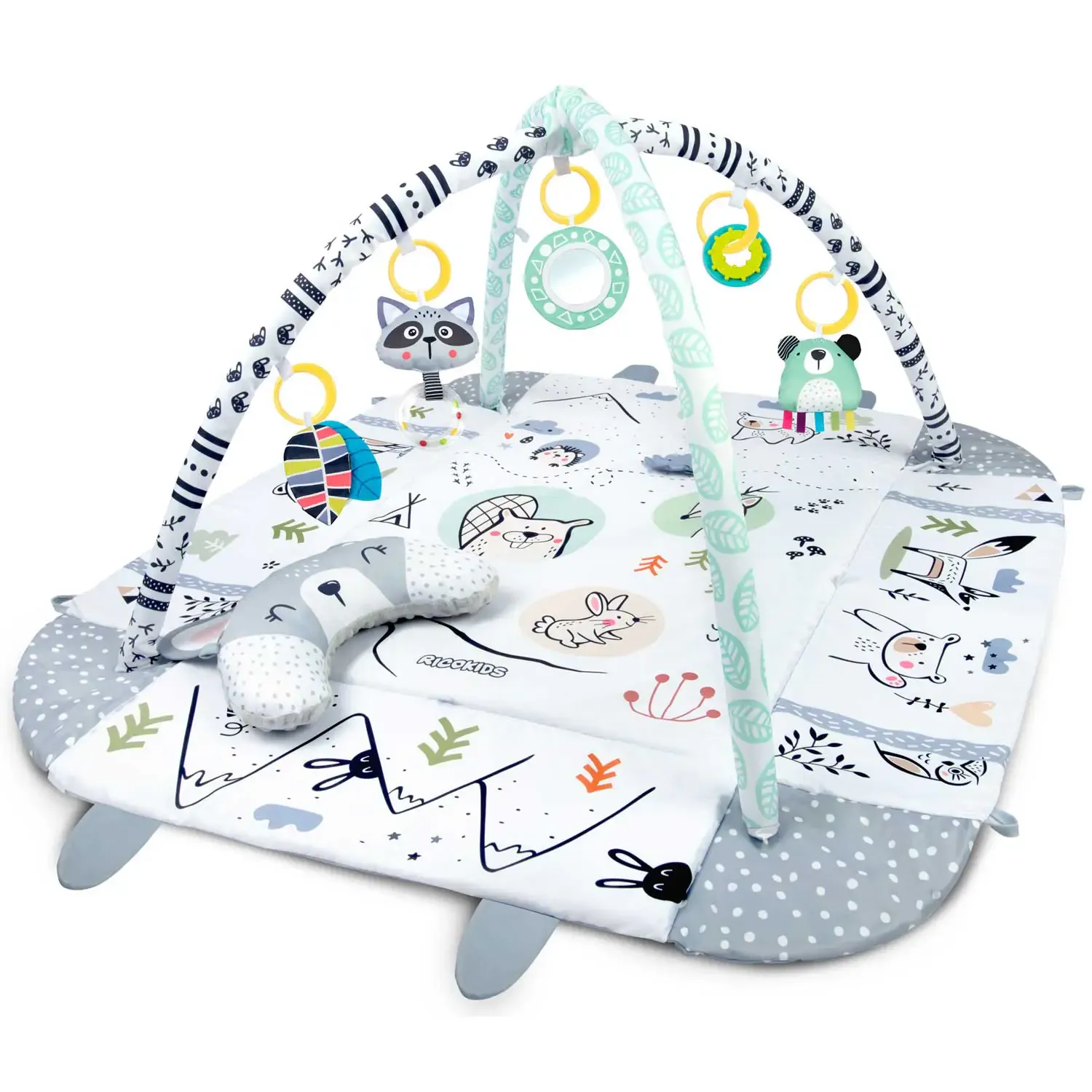 ricokids interaktivna obrazovna prostirka 110 x 100 cm zec - slika 3