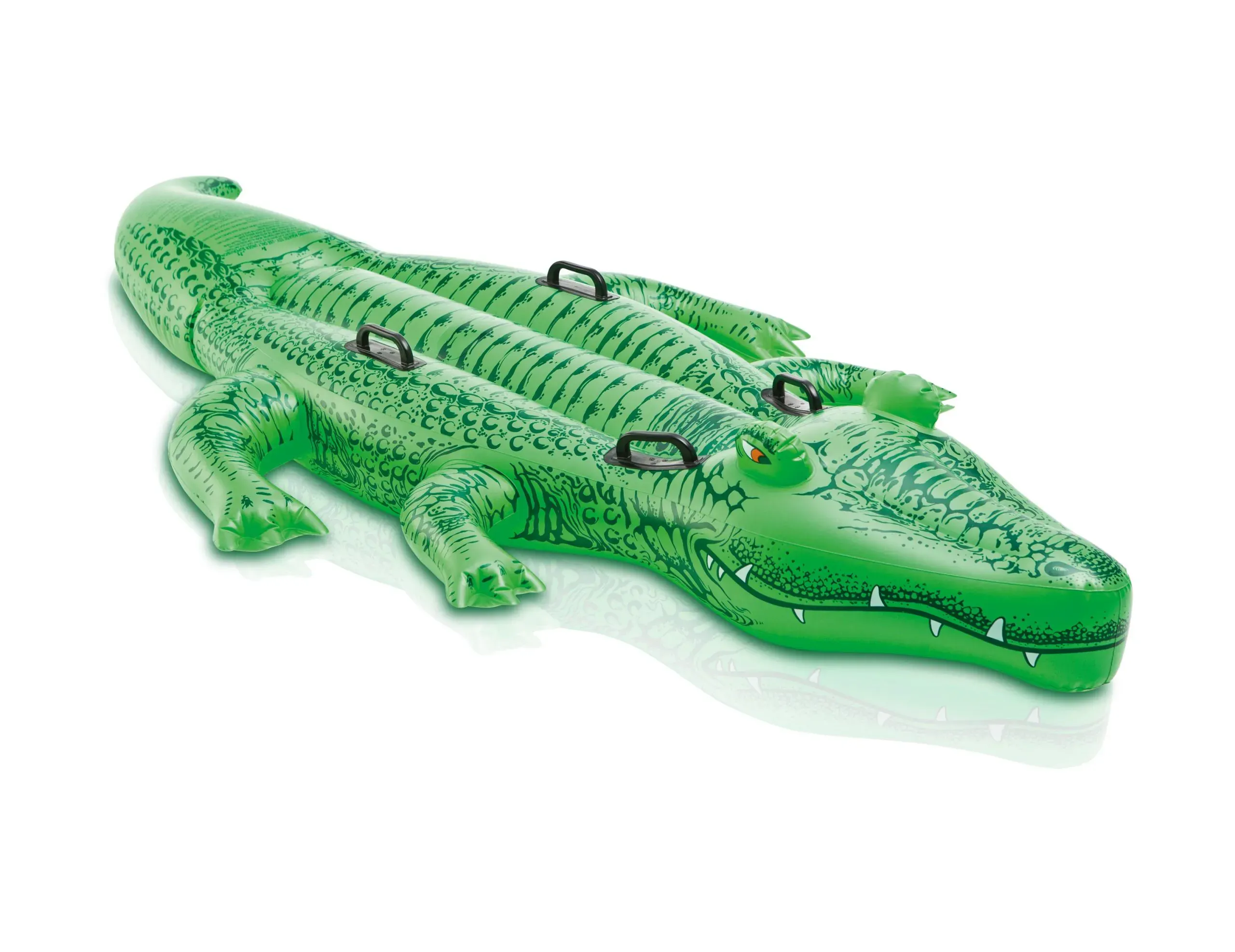 INTEX napuhujući krokodil za vodu s ručkama 203 × 114 cm, 58562 - Pribislavec