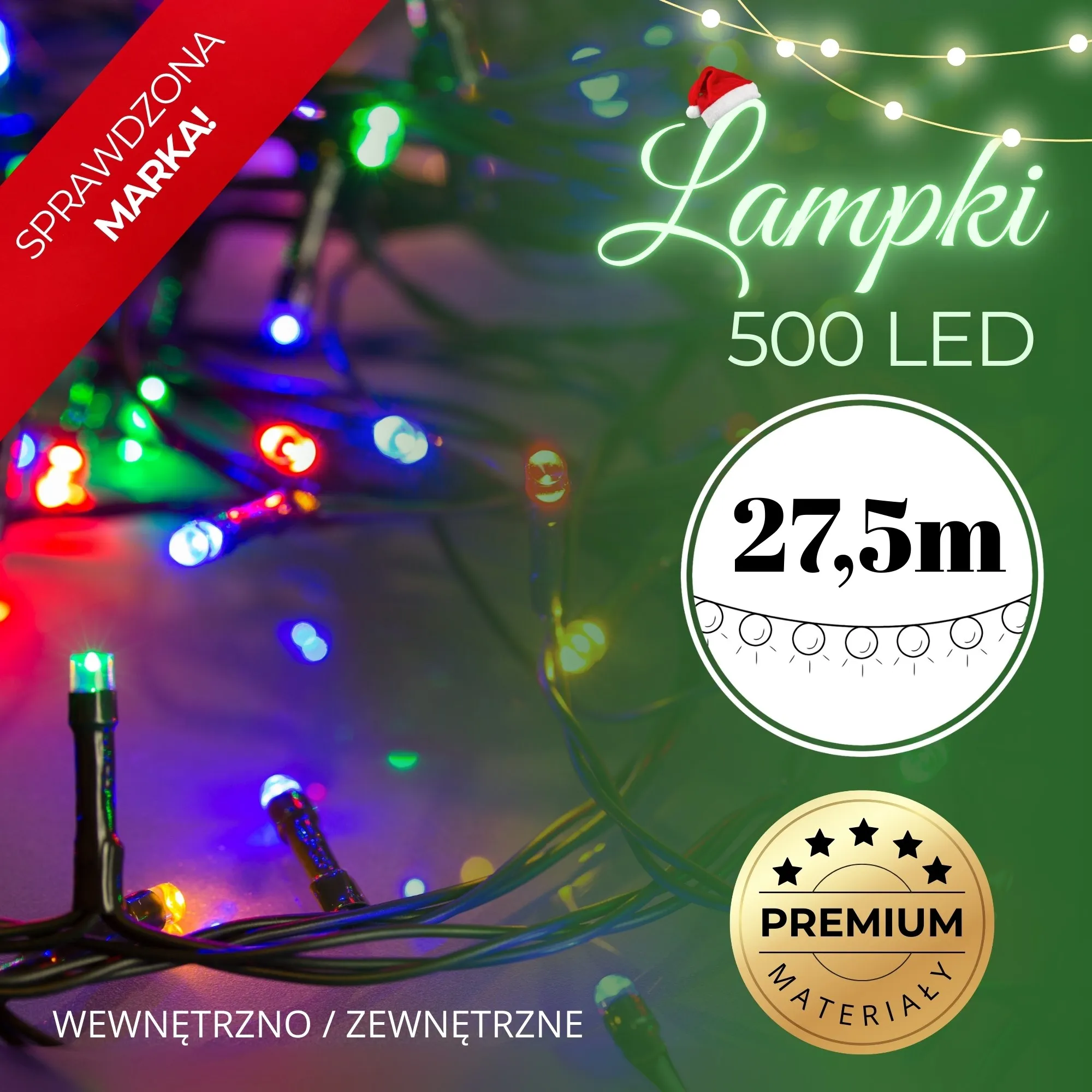 božićne led lampice s efektom treperenja 500 led flash - slika 7