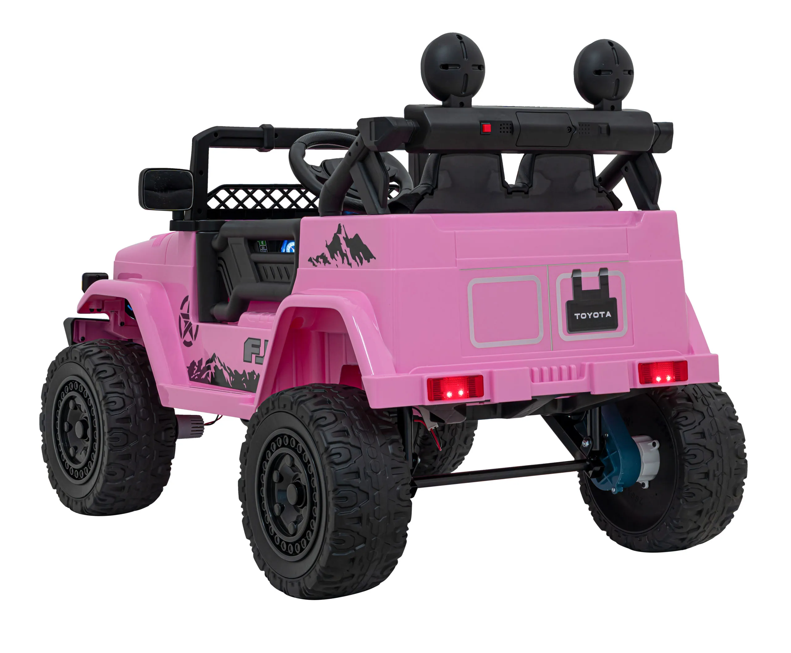 toyota fj cruiser, auto na akumulator, roza - slika 6
