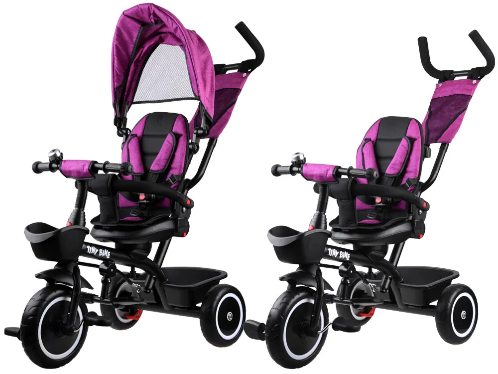 dječji tricikl 3u1 tiny bike rozi - slika 7