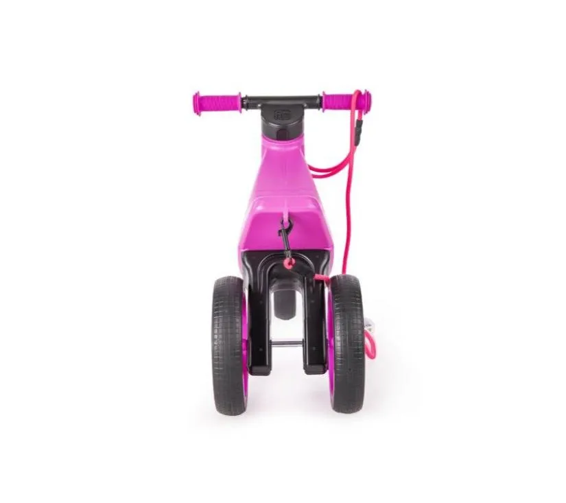 funny wheels tricikl super sport 2u1 neon roza - slika 3