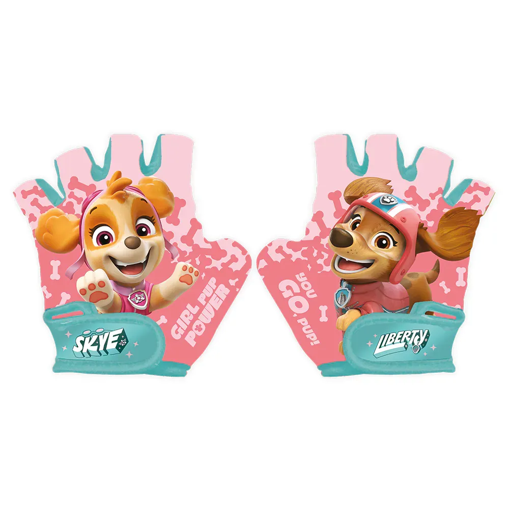 seven dječje biciklističke rukavice paw patrol roze - slika 2