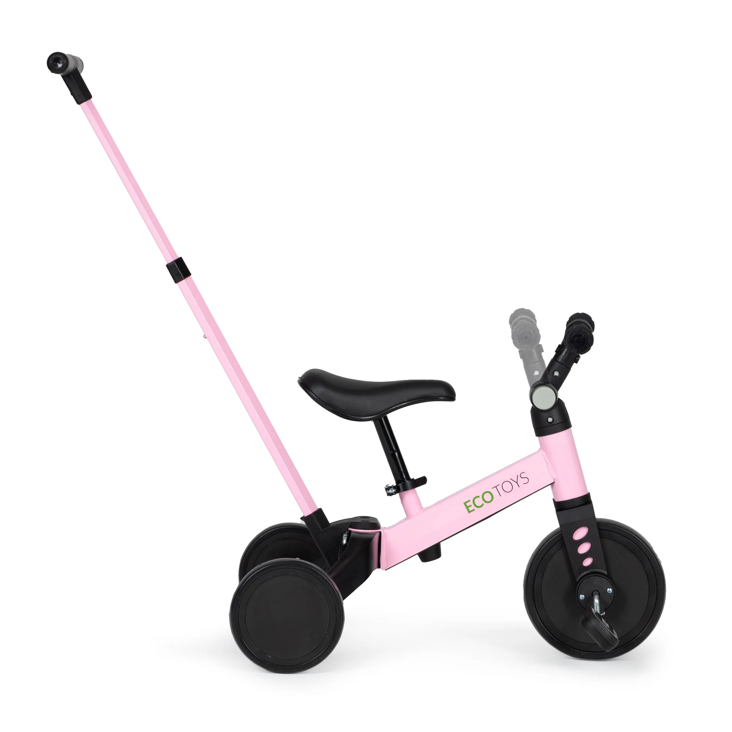 ecotoys bicikl 2 u 1 rozi - slika 6