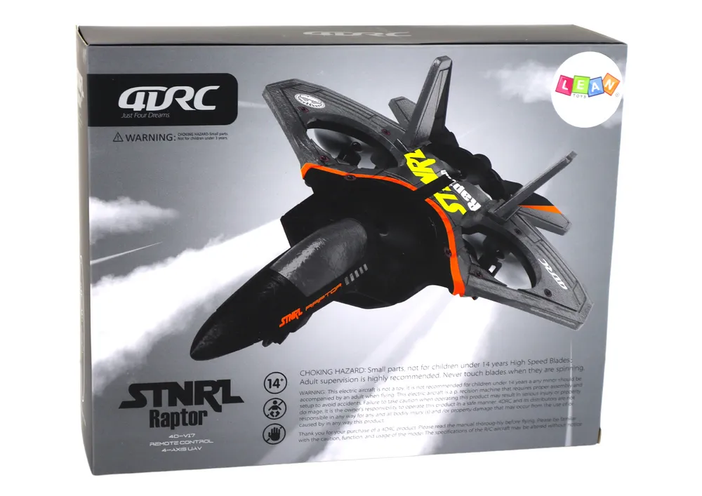 rc borbeni avion srebrni - slika 6