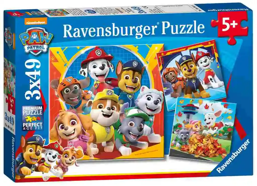 ravensburger puzzle paw patrol 3x49kom - slika 2
