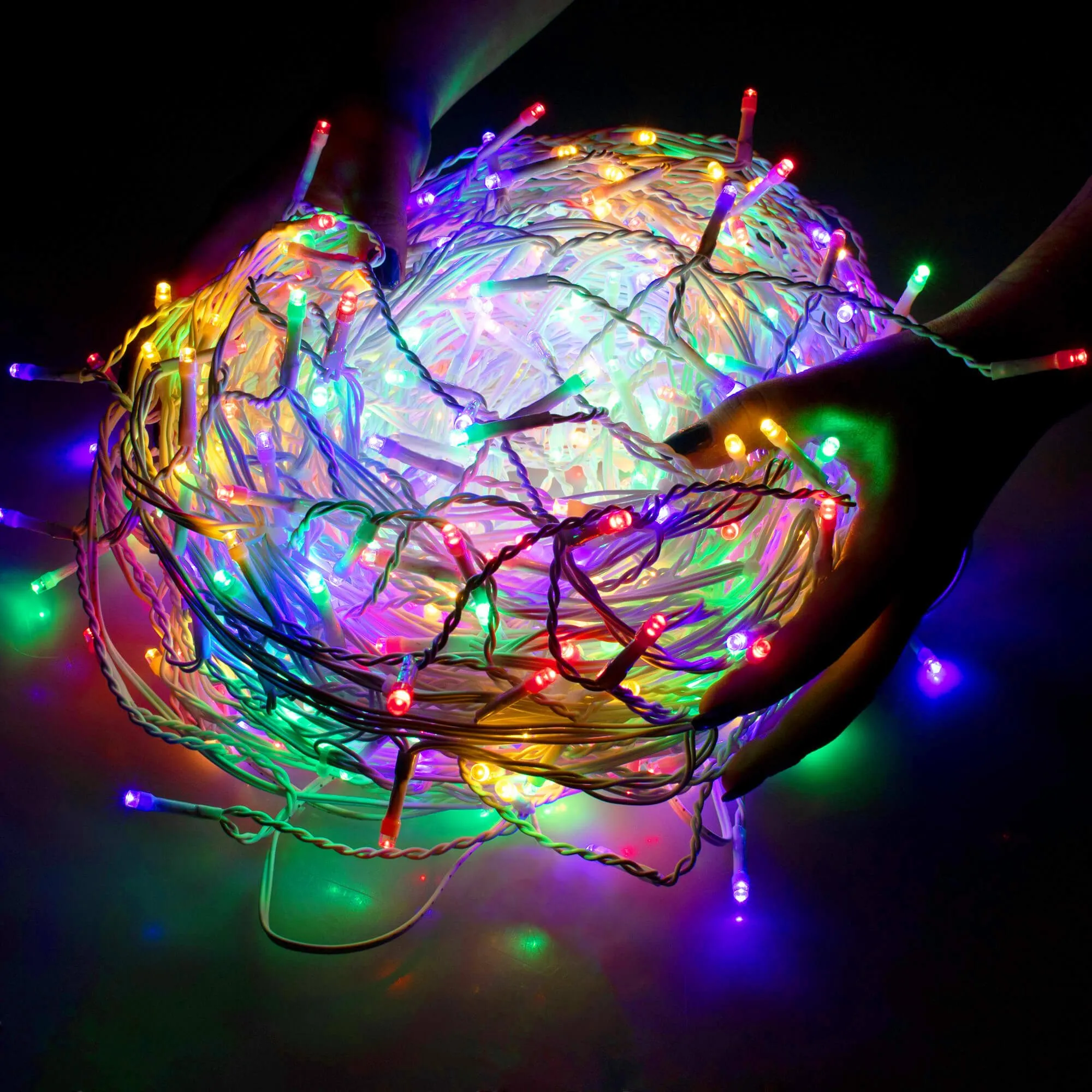 springos zavesa s kapljicama, 500 led, 20m, višebojna - slika 5