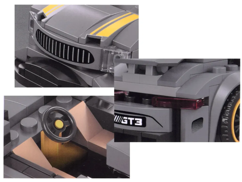 diy sportski automobil 174 komada za4287 - slika 5