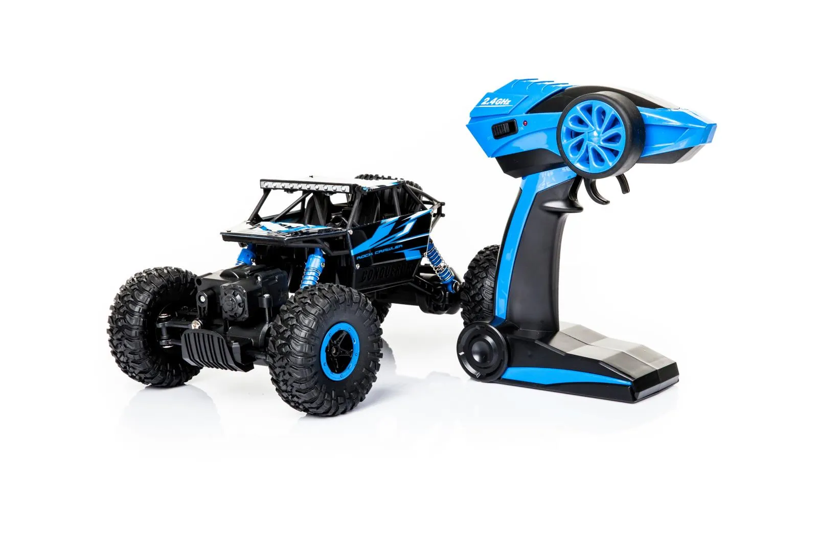 rc automobil na daljinski rock crawler hb 2.4ghz 1:18 plavi - slika 6