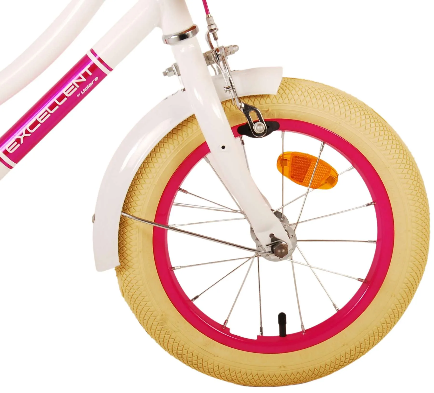 dječji bicikl volare excellent 14" bijeli - slika 6