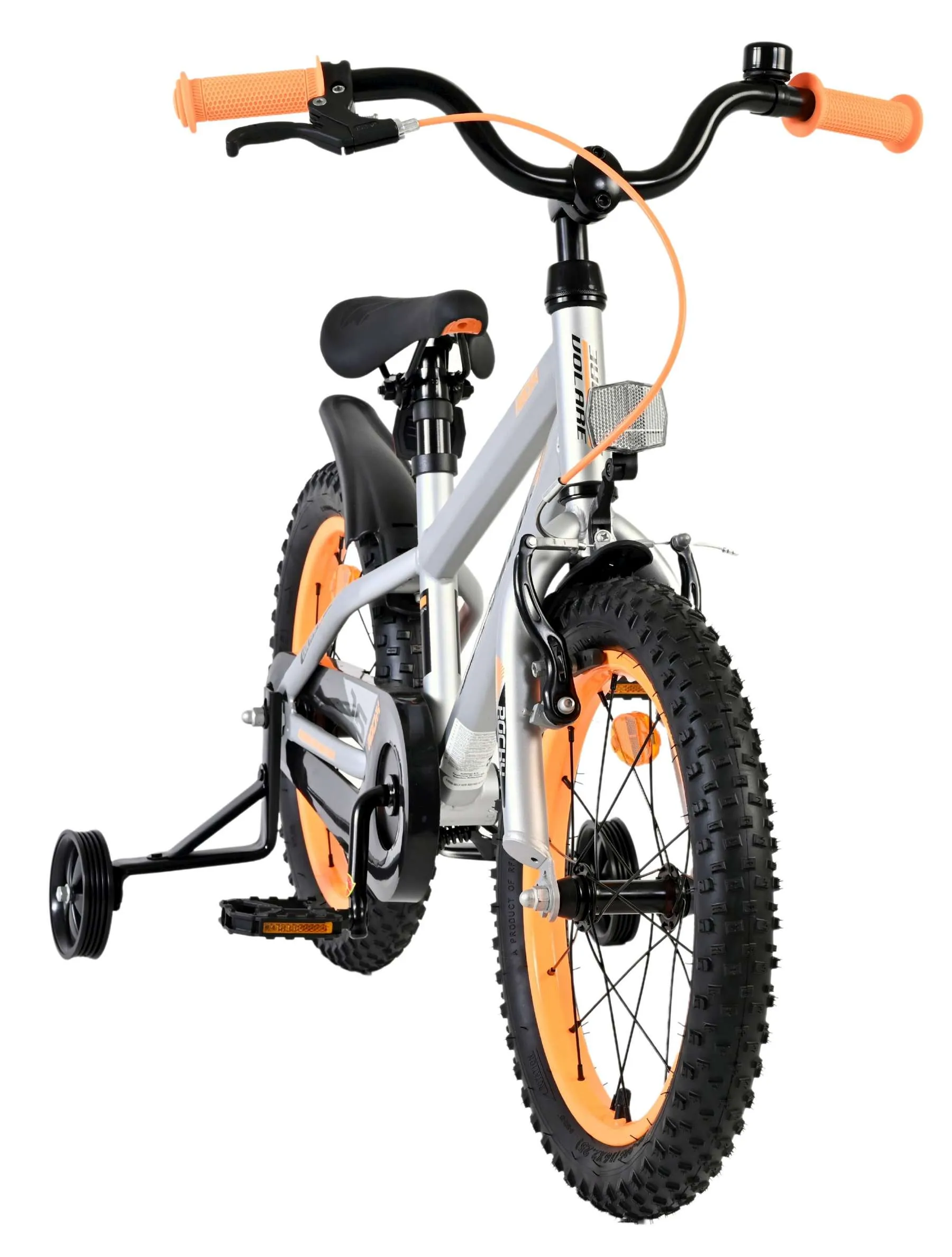 volare rocky dječji bicikl za dječake - 16" sivi - slika 6