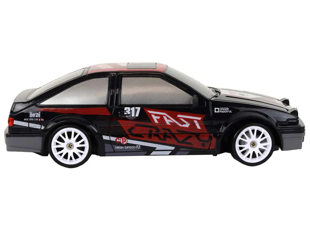 drift rally auto na daljinsko upravljanje 15km/h crni - slika 5