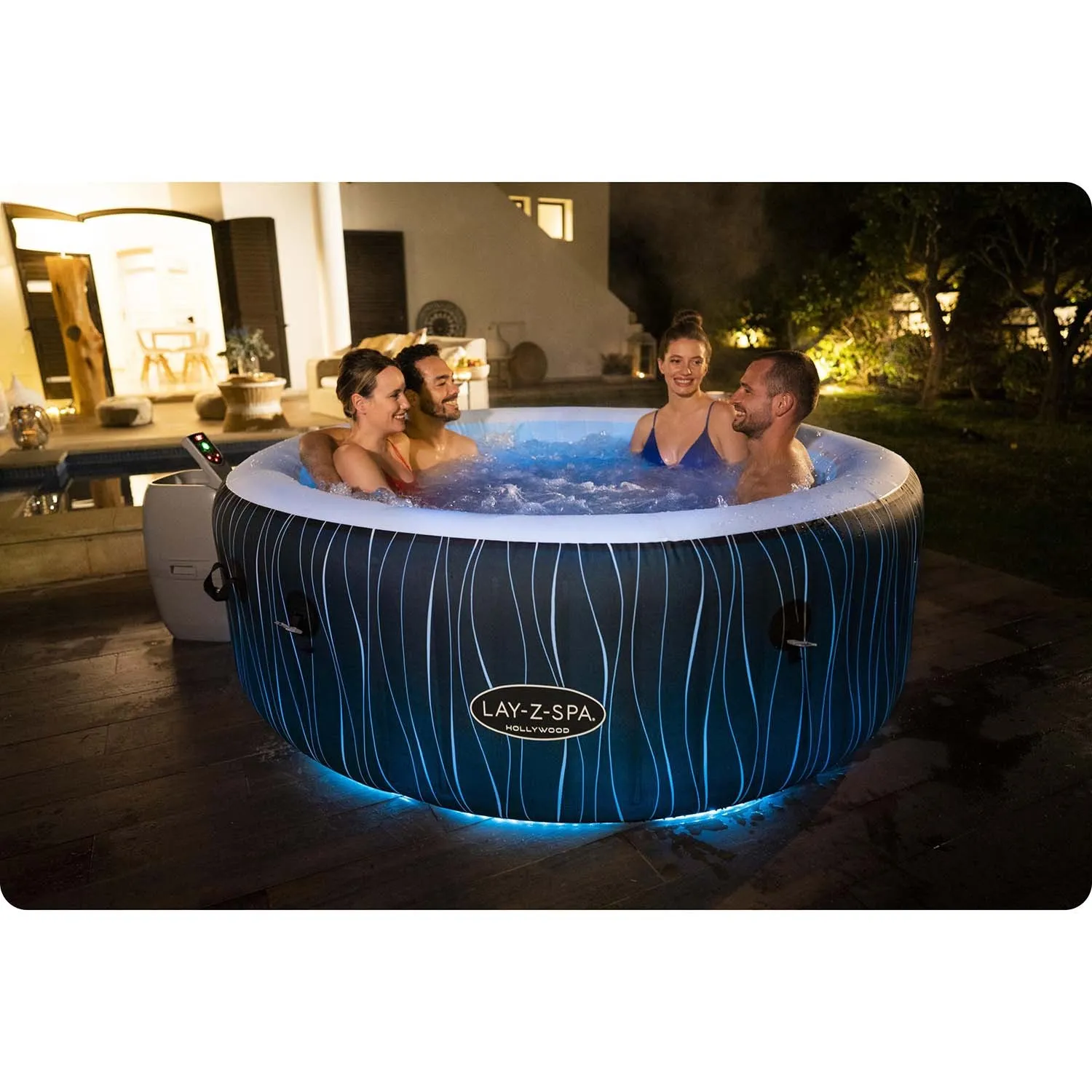 lay-z holivudski spa na napuhavanje za 6 osoba bestway 60059 - slika 3